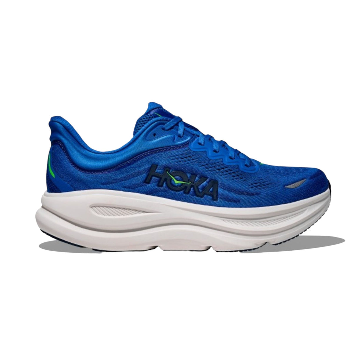 Sneaker de sport Next Pair Bni à semelle épaisse, coloris bleu vif, vue de trois quarts