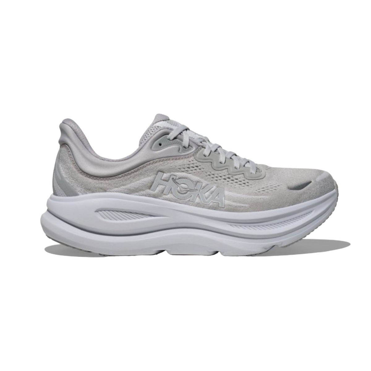 Sneaker de sport Next Pair Bni à semelle épaisse, coloris gris clair, vue de trois quarts